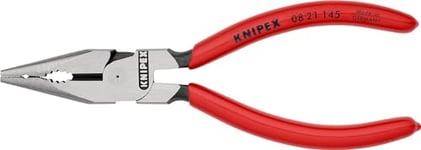 Knipex Pince universelle multifonctions noire atramentisée, gainées en plastique 145 mm (carte LS/blister) 08 21 145 SB