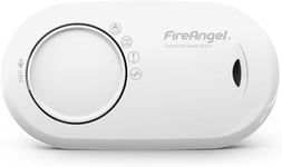 FireAngel FA3820 10 Year Sealed Battery Alarm Carbon Monoxide, Clear