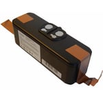 Batterie Li-Ion 3000mAh (14.4V) compatible avec Cleanfriend Veluce R290 robot aspirateur nettoyeur Remplace: 11702, GD-Roomba-500, VAC-500NMH-33