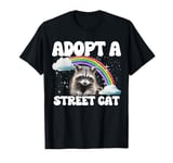 Adopt A Street Cat Raccoon T-Shirt