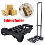 Folding Hand Truck Shopping Trolley Lightweight Hand Sack Cart Barrow Wheel