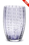 ZAFFERANO Perle 6 Verres Tumbler Lavande