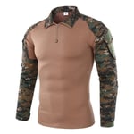 Uniforme De Chasse Paintball Pour Hommes,Chemises De L'armée,Vêtements Tactiques D'entraînement De Combat,Camouflage,Vêtements Airsoft,Chemises De Camping