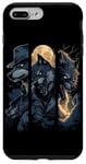 Coque pour iPhone 7 Plus/8 Plus Loup Alpha Loup-garou Meme Male Art Artwork Werewolf Wolf