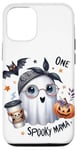 Coque pour iPhone 12/12 Pro Spooky Mama Ghost Halloween Boo Automne Halloween Fantôme