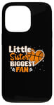 Coque pour iPhone 13 Pro Funny Little Sister - Grande fan de basket-ball pour filles