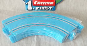 Carrera 1st First Track Bundle 90 Degree Curve x 6 "C" NEW Factory Sealed Gift