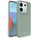 TUDIA MergeGrip Coque pour Xiaomi Redmi Note 13 Pro 5G / Poco X6 5G, [Double Couche] Résistante Aux Chocs Fine de Qualité Militaire Antidérapante Robuste (Lys Vert)