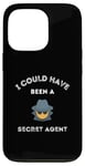 Coque pour iPhone 13 Pro Spy Secret Agent Movie Books Fan Reader Dad Père Mom