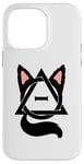 Coque pour iPhone 14 Pro Max Chat Thêta Delta Fierté Therian