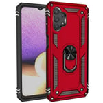 samsung Samsung Galaxy A32 4G Military Armour Case Red