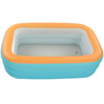 Zoternen - Piscine Gonflable Rectangulaire 1.5 m,Piscine Enfant,Adulte Familiale pour Jardin,Extérieur,Balcon Fête D'été(Bleu)