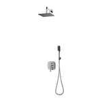 Omnires SYSHS24XCR Bathroom Shower System which is Mount Under The Plaster Hudson-chrome-SYSHS24XCR, Grey