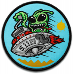 5.11 Tactical Hotrod Alien Patch (Färg: Grön)