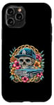 iPhone 11 Pro Los Angeles urban hip hop Chicano suga skull lowrider art Case