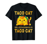 TacoCat Shirt for Kids Taco Cat Cinco de Mayo TacoCat Tacos T-Shirt