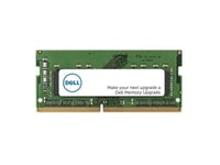 Dell - Ddr4 - Modul - 32 Gb - So Dimm 260-Pin - 3200 Mhz / Pc4-25600 - 1.2 V - Ikke-Bufret - Ikke-Ecc - Oppgradering - For Optiplex 5490 All-In-One, 7490 All In One  Precision 7560