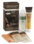 BIOKAP Rapid Coloration permanente pour cheveux 5.15 marron cendré | Temps d'action seulement 10 minutes | Huile d'argan bio – Complexe TricoREPAIR – Végétalien | Couverture optimale des cheveux |