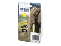 Epson 24Xl - 8.7 Ml - Xl - Gul - Original - Blekkpatron - For Expression Photo Xp-55, 750, 760, 850, 860, 950, 960, 970  Expression Premium Xp-750, 850