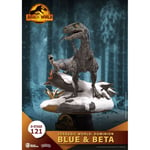 Beast Kingdom Jurassic World: Le Monde d'après diorama - BLUE &amp; BETA - PVC D