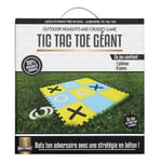 Jeu d'Extérieur "Tic Tac Toe" 32cm Bleu & Jaune