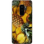 Samsung Galaxy S9+ Transparent Mobilskal Ananas