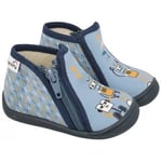 Chaussons bébé Bellamy  CHAUSSON BEBE  PAULIN ROBOT JEANS