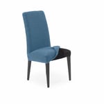 SOFASKINS® Lot de 2 Housses de chaises de Salle à Manger Super élastiques, Design Exclusif, Respirantes et durables, Housses de chaises avec Dossier Facile à Placer 40-60 cm, Couleur Bleu Ciel