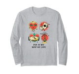 Ink Is My Map Of Life (Tattoo) Long Sleeve T-Shirt