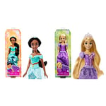 Disney Princess Dolls & Dolls, New for 2023, Rapunzel Posable Fashion Doll with Sparkling Clothing and Accessories, Disney Movie Toys, HLW03