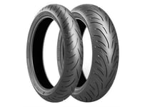 Dekksett, 120/70-17 + 180/55-17, Bridgestone, T31 Gt, Forsterket