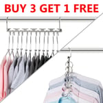 Space Saver Saving Wonder Metal Magic Clothes Shirt Hanger Closet Organize Hook