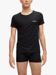 HUGO BOSS Slim Fit Underwear Logo T-Shirt, Black