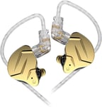 ¿¿couteurs Intra-Auriculaires Kz Zsn Pro X Hybrid Dynamic Driver ¿¿quilibr¿¿ ¿¿couteurs ¿¿ Armature ¿¿quilibr¿¿e Double Pilote 1Dd 1Ba Basses Profondes Son St¿¿r¿¿o Ergonomique (Sans Micro, Dor¿¿)