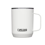 CAMELBAK Tasse Camp Mug en Acier Inoxydable Isotherme Horizon 350 ML Hydration Adulte Unisexe, Blanc, 1 Unit (Lot de 1)