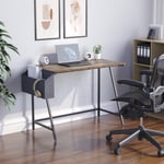 Vida Designs Brooklyn Small Computer Desk Storage Office Study Gaming Table