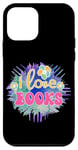 Coque pour iPhone 12 mini Déclaration colorée vibrante d'I Love Books