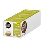 Nescafé Dolce Gusto Cappuccino - Café Gourmand - 90 Capsules (Pack de 3 boîtes XL x 30)