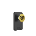 Golden Diamond Phone Grip PopSockets PopWallet for MagSafe