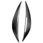 JXSMQC Car Carbon Fiber Headlight Eyebrows Eyelids Trim Strip For Mercedes Benz C Cl W204 C180 C200 C260 C300 C350 2008 2011