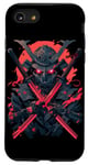 iPhone SE (2020) / 7 / 8 Robot Samurai Warrior Japanese Samurai Ninja Case