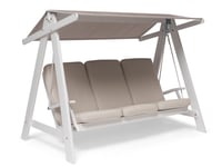 Hillerstorp Aspö hammock Vit/Beige 208 x 126 cm