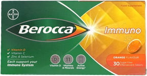 Berocca Immuno Effervescent 30 Tablets