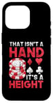 Coque pour iPhone 16 Pro Joueur de cartes de poker amusant pour tournoi de poker