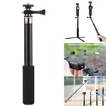 Aluminum Telescopic Selfie Stick for DJI POCKET/ Insta360 ONE X2/3/GO3 Cameras