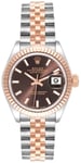 Rolex 279171-0017 Lady-Datejust 28 Ruskea/18K punakultaa Ø28 mm