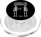 I Found This Humerous – Costume d'Halloween squelette amusant PopSockets PopGrip pour MagSafe