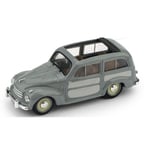 [FR] Brumm FIAT 500 C BELVEDERE APERTA 1951 GRIGIO 1:43 - BM0028-03