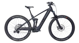 Vtt electrique tout suspendu cube stereo hybrid 140 hpc slx 750 shimano deore xt 12v 750 wh 29   gris carbon reflex 2023   produit reconditionne