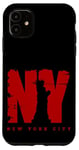 Coque pour iPhone 11 New York with Statue of Liberty, This is My New York City